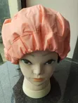 Peach Jumbo Shower Cap - 1
