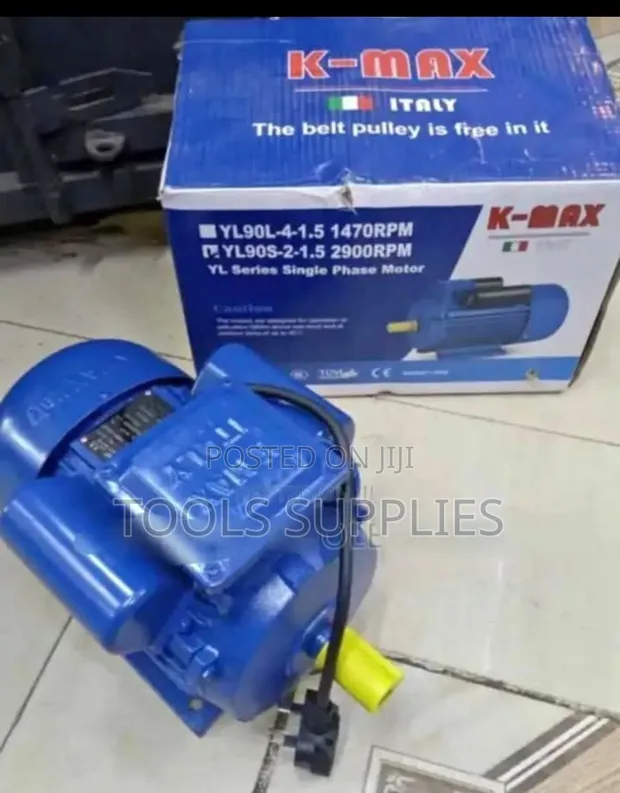 2hp Electric Motor - Single Phase - 1