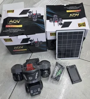 Brand New 4G Solar Triple Lens CCTV Camera