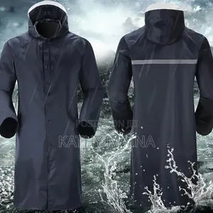 Heavy Quality Adult Raincoat With Cap Very High Quality Length