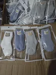 Baby Socks - White, Blue, Grey - 3