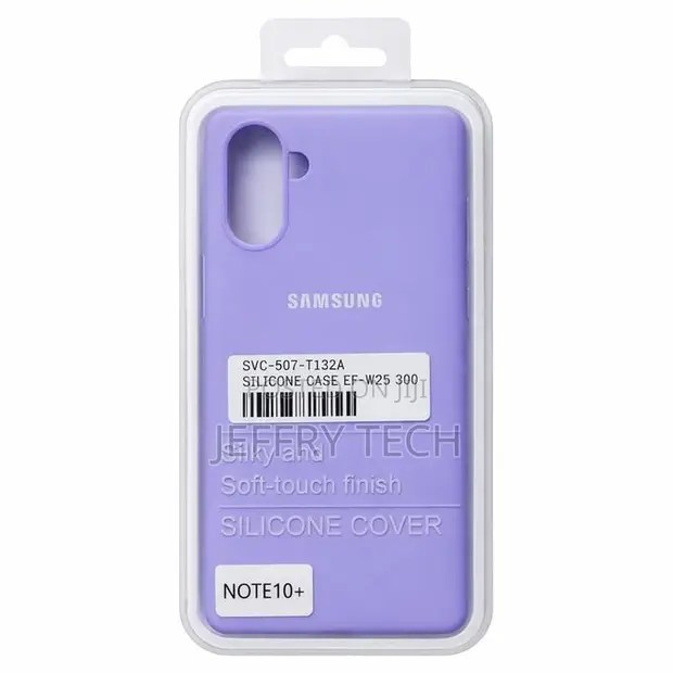 Samsung Galaxy Note10+ Silicone Cover - Purple - 1