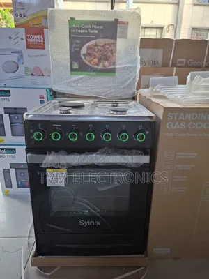 Syinix 60x60 Electric Oven Cooker with Turbo Fan & Rotisserie