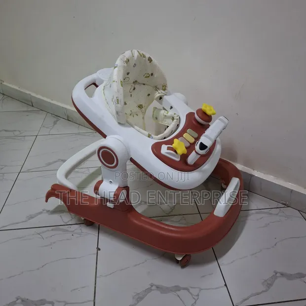 3-in-1 Walker ya Mtoto yenye Melodies na Taa - 1