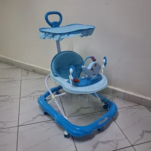Baby Walker with Canopy and Push Handle