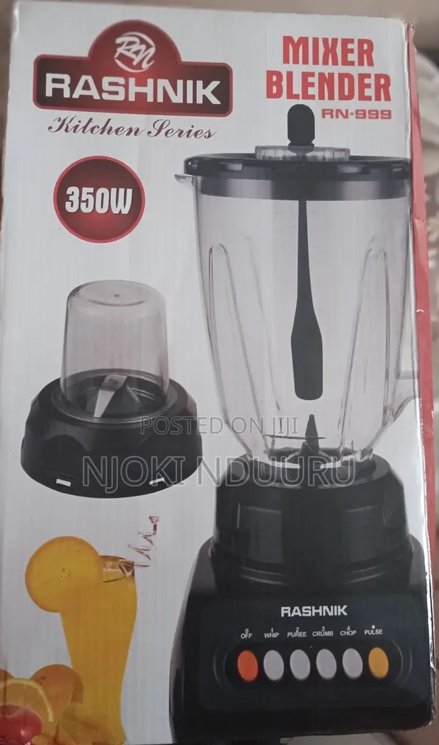 Brand New Rashnik 2-in-1 Blender Grinder (350W) - 1