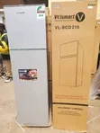 Volsmart VL-BCD210 210L Double Door Refrigerator - Silver - 1