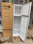 Volsmart VL-BCD210 210L Double Door Refrigerator - Silver - 2