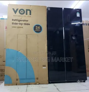 Von Fridge Side by Side 442 Litres