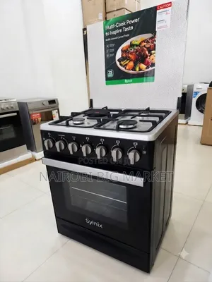New Syinix 60x60 Standing Cooker 3+1 Burners