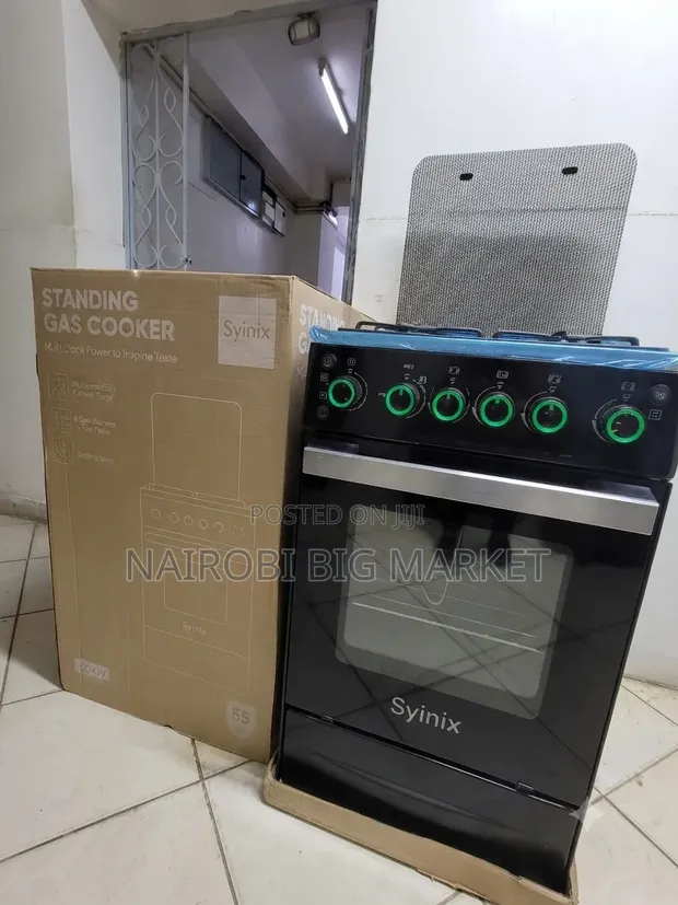 Syinix 50x50 Standing Cooker with Electric Oven - 1