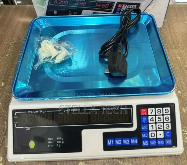 Acs 40 Digital Armless Scale - Brand New - 1