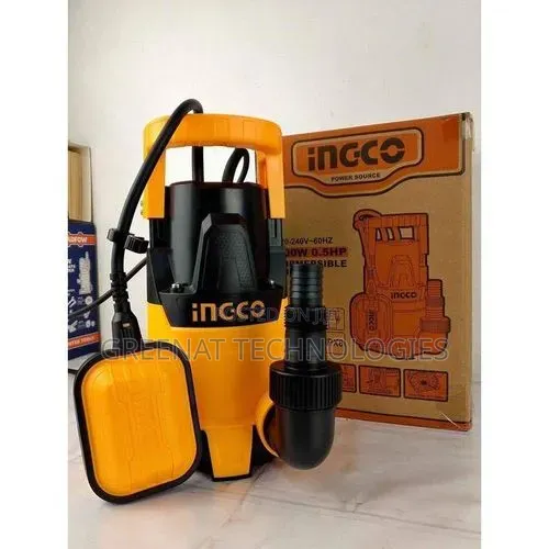 INGCO 0.5HP Sewage Submersible Pump 400W SPC4008 - 1