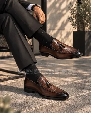 Men's Official Laceless Leather Loafers