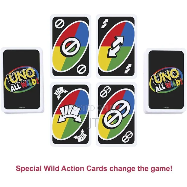 UNO All Wild Card Game - 1