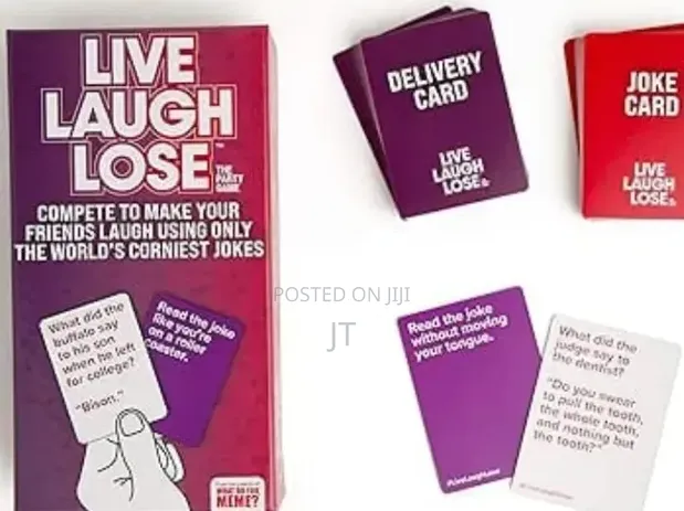 Live, Laugh, Lose Card Game - 1