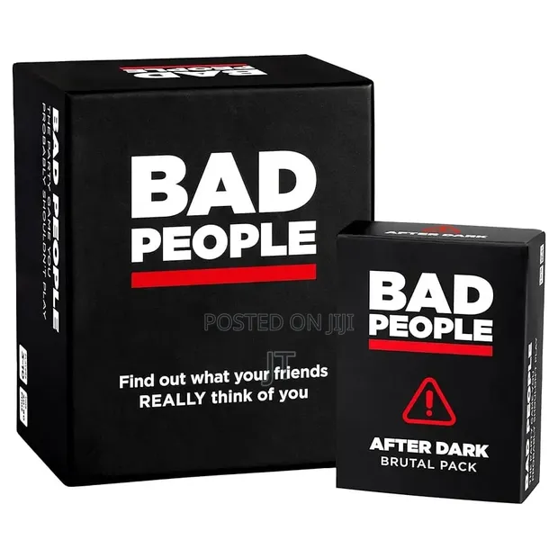 Bad People Card Game - 1