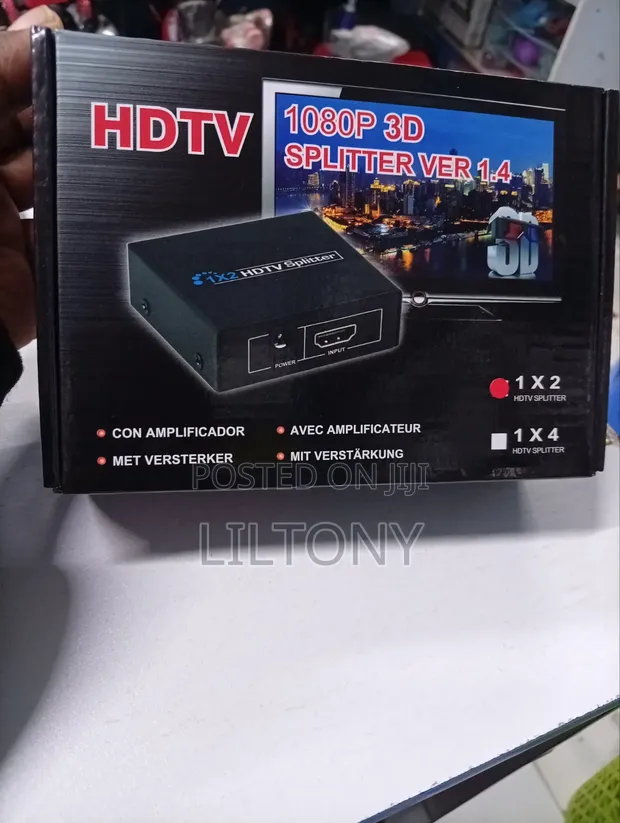 2-Port HDMI Splitter - 1