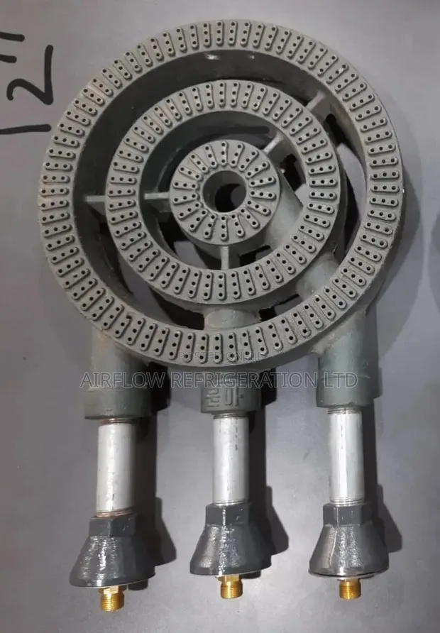 3 Ring Commercial Gas Burner - 1