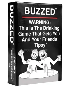 Buzzed Adult Party Card Game