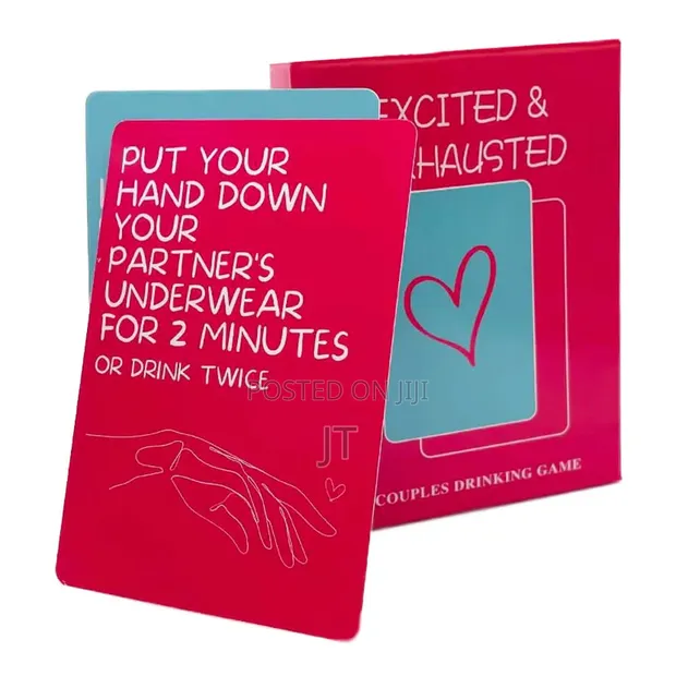 Excited and Exhausted Card Game - 1