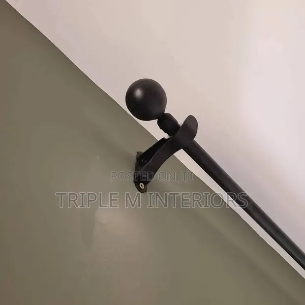 Premium Juakali Curtain Rods - Heavy Gauge - 1