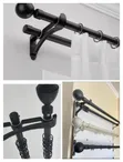 Premium Juakali Curtain Rods - Heavy Gauge - 2