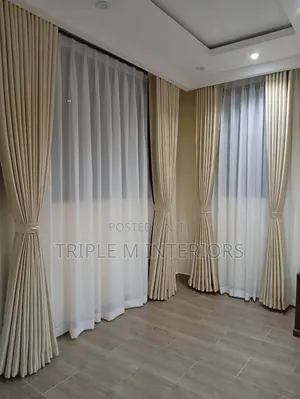 Premium Brown Blackout Curtains - Customized