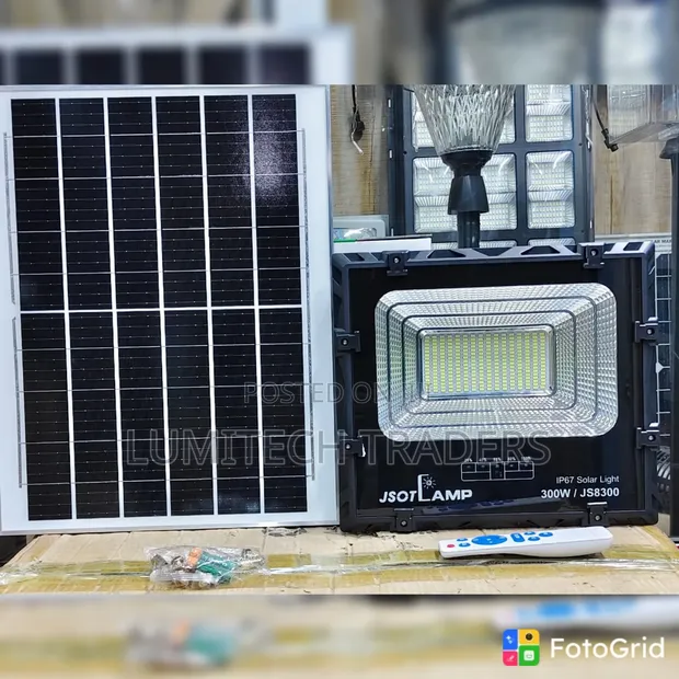JS Solar Floodlight 300W - 1