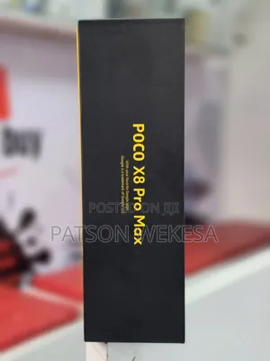 New Xiaomi Poco X8 Pro Max 512GB Black