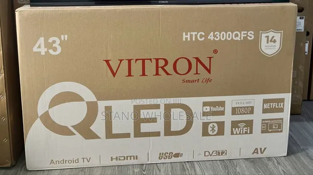 Vitron 43" QLED TV - 1