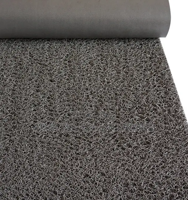 Grey PVC Spaghetti Mats - Durable & Easy Clean - 1