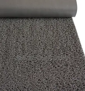 Grey PVC Spaghetti Mats - Durable & Easy Clean