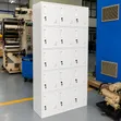 15-Door Metallic Storage Locker Cabinet - White - 2