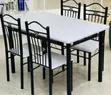 Brand New White Dining Table Set (Seats 4) - 1