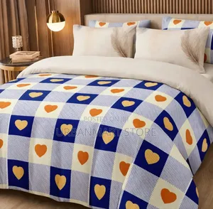 Set ya Duvet ya Pamba 5x6 na Shabaha na Pillow Cases