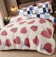 Set ya Duvet ya Pamba 5x6 na Kanga na Pedi 2 - 1
