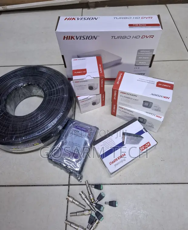 Hikvision 4-Camera 1080P CCTV Security System - 1