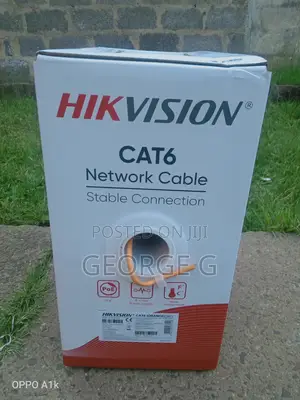 Hikvision Cat6 UTP Cable ya Mtandao 305m