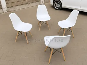 Eames Style Dining Chairs (Set of 4)