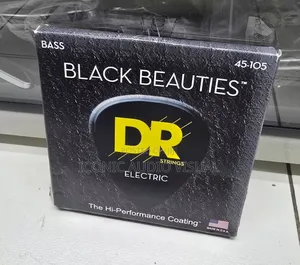 DR Black Beauties Bass Strings (5-String)