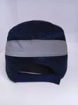 Navy Blue Reflective Bump Caps - 3