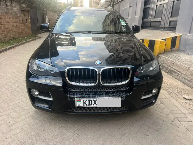 BMW X6 xDrive35i 2014 Nyeusi - 1
