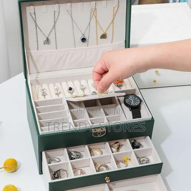 Multi-Layer Jewelry Storage Box Organizer - 1
