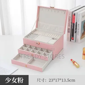 Pull Out Drawer Jewelry Storage Case