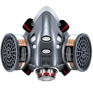 Professional Dual Safety Gas Mask Respirator