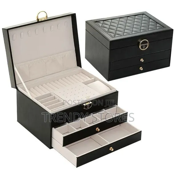 Multi-Layer Jewelry Storage Box Organizer - 1