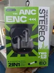Remax TWS-12 Wireless Earbuds ANC ENC - Black - 2