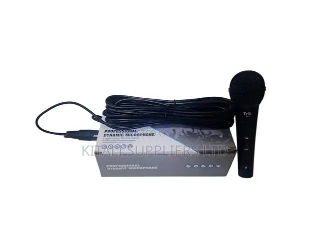 Trill T01 Professional Wired Dynamic Microphone with XLR Cable - 1