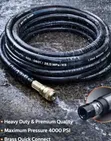 Heavy Duty 10m Car Wash Hose Pipe - 1